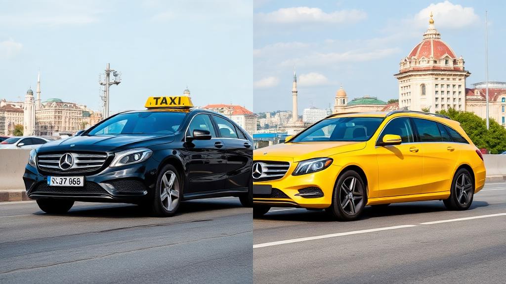 Privattransfer vs Taxi in der Türkei: Ehrlicher Vergleich 2025
