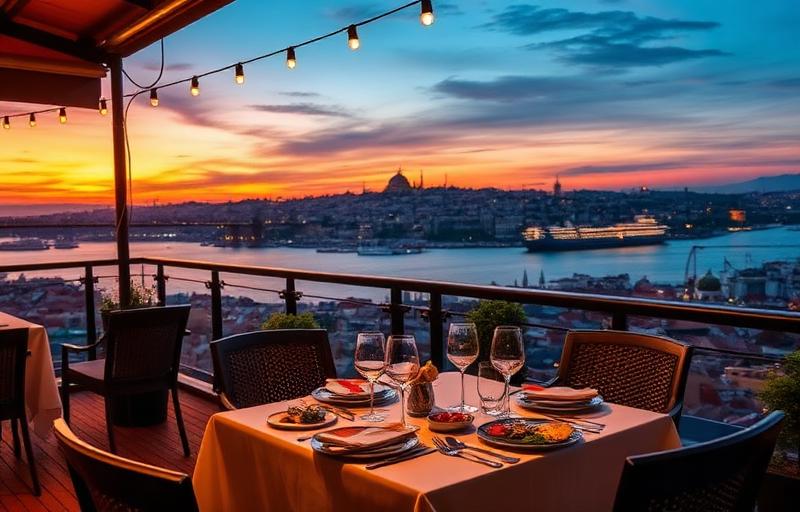 Die besten Terrassenrestaurants in Istanbul: Speisen mit Bosporus-Blick